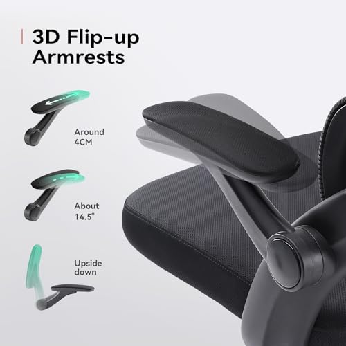 Ergonomic High Back Office Chair with Adjustable Features